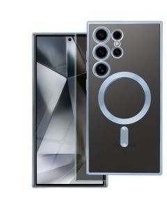 Case for Samsung S26 PLUS Electro Mag Cover compatible with MagSafe blue