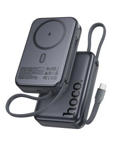 Powerbank Hoco 20000 mAh compatible with MagSafe QC PD 45W Q44A black
