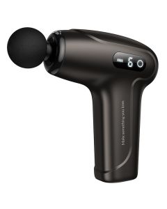 Electric mini silent massager GUN Hoco HP51 metal gray