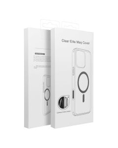 Case for Samsung S26 PLUS Clear Mag Cover Elite (STR / NON-YELLOWING) compatible with MagSafe transparent