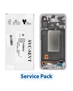 ServicePack LCD Display for SAMSUNG A56 5G A566B Pink GH82-36829D