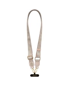 GUESS universal strap GUUCNP4DGMP (4G PU Strap Tether Patch Strass Metal Logo) pink