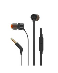 Wire earphones Jack 3 5 mm JBL T110 black
