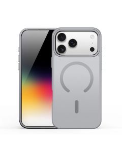 DUX DUCIS case YIND compatible with MagSafe for IPHONE 17 PRO MAX (Open Ring) grey