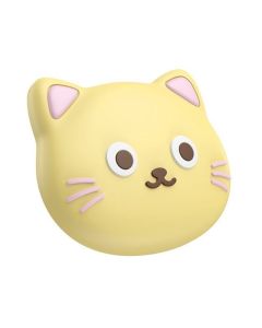 Locator compatible with Apple Find My Hoco Cat shape E91D beige