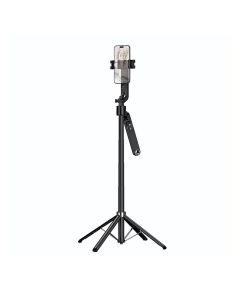Selfie stick Hoco tripod with remote control 360 degree with auto face tracking K32 black