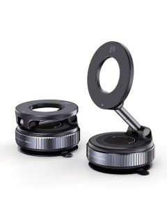 Car holder for mobile phone with suction compatible with MagSafe K007 black