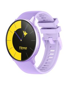 Smartwatch TITMO O-200 (GPS  AMOLED  bluetooth call  silicone strap) lavender