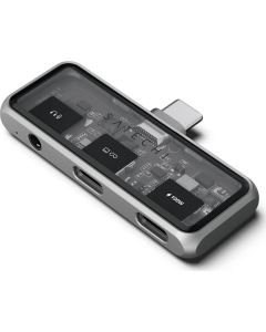 Adapter HUB 3in1 USB C Satechi Mobile XR ST-HXRAJM space gray