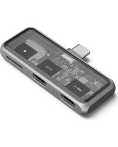 Adapter HUB 3in1 USB C Satechi Mobile XR ST-HXRSDM space gray