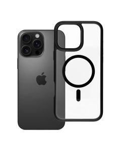 ROAR case MAG BUMPER compatible with MagSafe for IPHONE 16 Pro Max black
