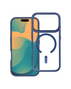 ROAR case MAG BUMPER compatible with MagSafe for IPHONE 17 navy blue