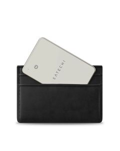 Locator compatible with Apple Find My Satechi card shape ST-LFAWCW sand