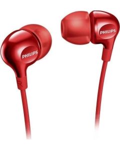 Wired eaphones jack 3 5 mm PHILIPS SHE3555RD red