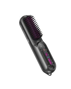 Hair straightener Hoco with comb HP45 gray