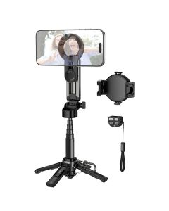 Live stand Hoco with magnetic and universal hilder with remote control K27 PRO czarny