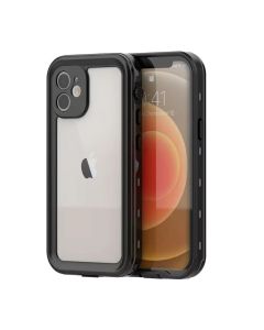 Case for iPhone 12 Waterproof Shellbox DOT black