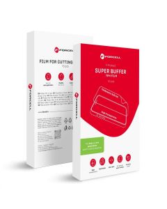 Forcell F-Protect SUPER BUFFER 0 24mm - Anti shock and auto repair TPU film for smart cutting machine 2nd and 3rd gen. 0 24mm 196x125mm (10 pcs/set)