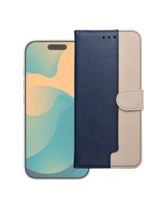Flip case for Samsung S26 ULTRA Split Book navy and cream
