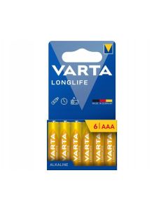 VARTA alkaline battery R3 (AAA) Longlife 6 pcs 