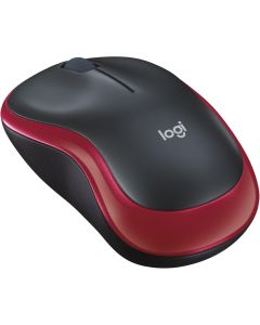 Wireless mouse Logitech 2 4G 1000 dpi M185 red