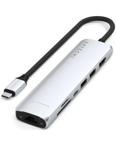 Adapter HUB 7in1 USB C Satechi Slim ST-P7SS silver
