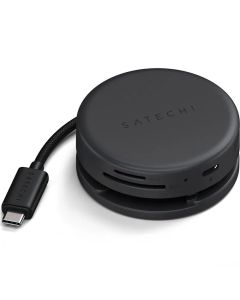 Adapter HUB 7in1 USB C Satechi Multiport ST-POTG7C midnight black