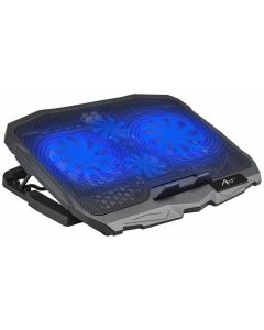 Cooling stand for laptop ART P4 2 x USB A LED black