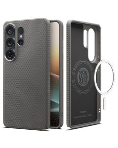 SPIGEN case LIQUID AIR MAG compatible with MagSafe for SAMSUNG S26 Ultra marble grey