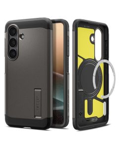SPIGEN case TOUGH ARMOR compatible with MagSafe for SAMSUNG S26 gunmetal