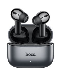 Wireless earphones Hoco TWS ANC + ENC +AI Translation EQ27 metal gray
