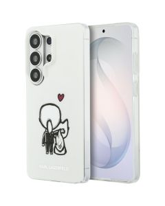 KARL LAGERFELD case for SAMSUNG S26 Ultra KLHMS26L6HKCBHH (Magnetic IML K&C Back Logo) transparent