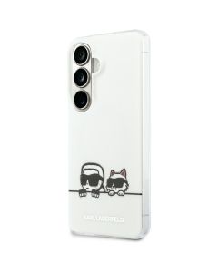 KARL LAGERFELD case for SAMSUNG S26 Plus KLHMS26M6HPKACH (Magnetic IML K&C Peekaboo) transparent