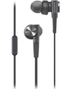 Wire earphones Jack 3 5 mm Sony MDR-XB55APB black