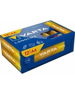 VARTA alkaline battery R6 (AA) Loglife 12 pcs 