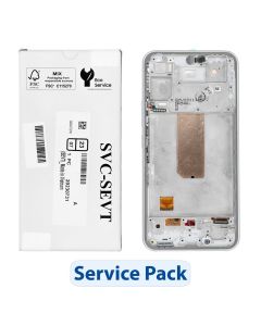 ServicePack LCD Display SAMSUNG A54 5G A546B White GH82-31231B