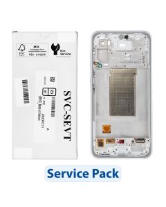 ServicePack LCD Display SAMSUNG A36 5G A366B White GH82-36841B