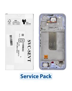 ServicePack LCD Display SAMSUNG A34 5G A346B Purple GH82-31200D