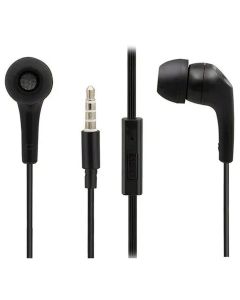 Wired earphones jack with mircophone 3 5mm MOTOROLA Ear Buds 2-s black