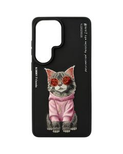 NIMMY case GLASSES COOL CAT for SAMSUNG S26 Ultra black