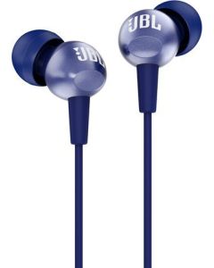 Wire earphones Jack 3 5 mm JBL C200Si blue