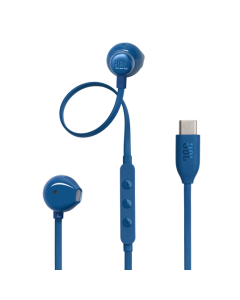 Wire earphones USB C JBL 305C blue