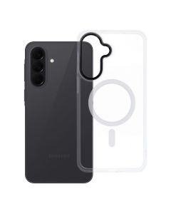 ROAR case MAG BUMPER compatible with MagSafe for SAMSUNG A37 white