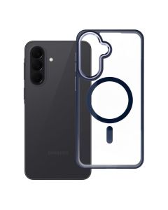 ROAR case MAG BUMPER compatible with MagSafe for SAMSUNG A57 navy blue