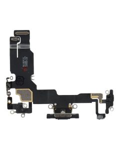 Charging flex USB for IPHONE 15 black (pulled)
