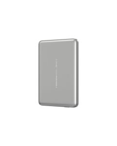 X-ONE Razor 2 Magcharge Ultraslim (7 6mm) power bank compatible with MagSafe 5000mAh - silver