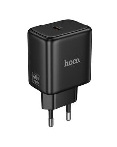 Phone GaN charger Hoco USB C PD AVS 40W max 60W N83 black