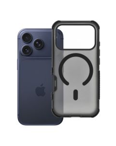 Case for iPhone 17 Pro / 18 Pro (low camera edge) Forcell F-Protect BumperX Premium compatible with MagSafe black