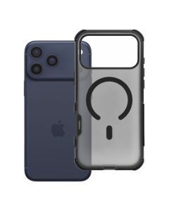 Case for iPhone 17 Pro Max / 18 Pro Max (low camera edge) Forcell F-Protect BumperX Premium compatible with MagSafe black