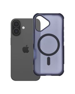 Case for iPhone 17 Forcell F-Protect BumperX Premium compatible with MagSafe navy blue